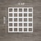Ekena Millwork Medium Manchester Decorative Fretwork Wall Panels in Architectural PVC, 15 3/8"W x 15 3/8"H x 3/8"T WALP16X16MNC - alternate 2